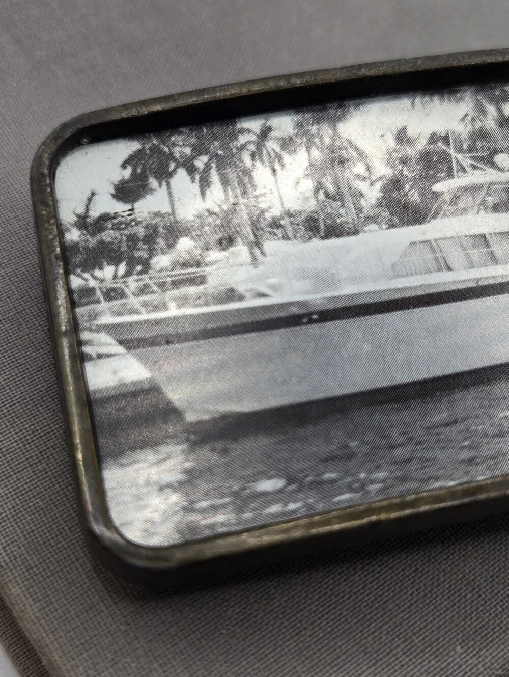 Chris Craft Boat Yacht BELT BUCKLE Yacht Rock Aesthetic Easy Listening Vibes VTG